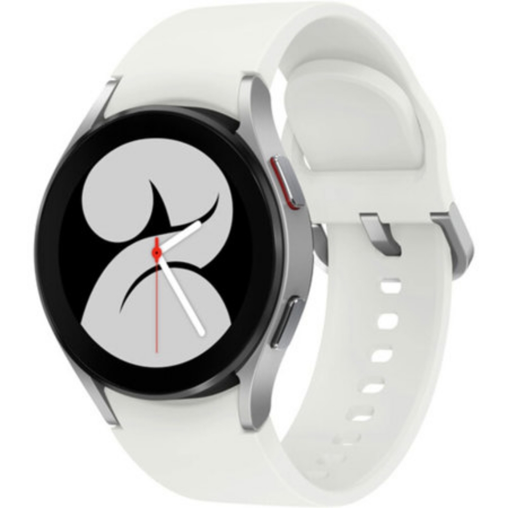Samsung Galaxy4 40mm Silver and White Smartwatch